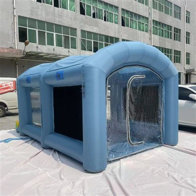 Carpa de pintura de cotxes inflables personalitzats